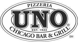 Uno Pizzeria Logo Vector