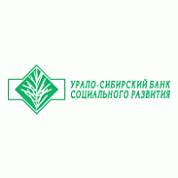 Uralo-Sibirsky Bank Logo Vector