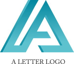 U A Letter Logo PNG Vector