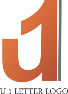 U1 Letter Logo PNG Vector