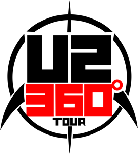 U2 Tour 360 Logo PNG Vector
