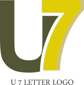 U7 Letter Logo Vector