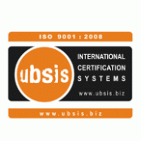 UBSIS Uluslararası belgelendirme sistemleri Logo PNG Vector
