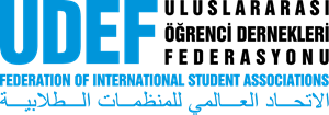 UDEF Uluslararası Öğrenci Dernekleri Federasyonu Logo Vector