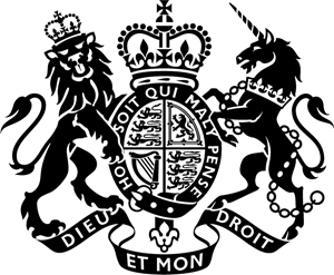 UK Government Crown Crest Logo Vector