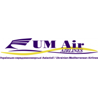 Ukrainian Mediterranean Airlines Logo PNG Vector