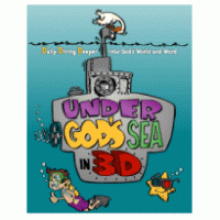 Under God's Sea in 3D Logo PNG Vector