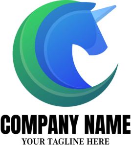 Unicorn Company Logo PNG Vector
