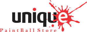 Unique Paintball Store Logo PNG Vector