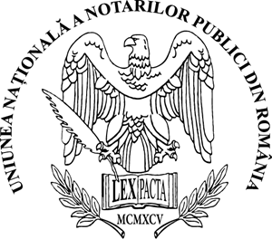 Uniunea Nationala a Notarilor Publici din Romania Logo PNG Vector