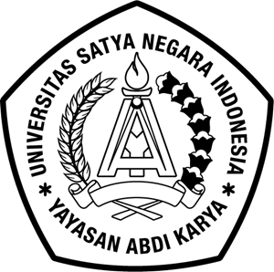 Universitas Satya Negara Indonesia Logo PNG Vector