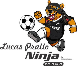Urso Ninja Do Galo - Lucas Pratto Logo PNG Vector
