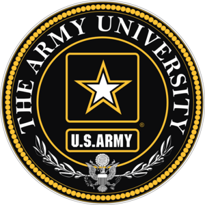 US Army University Logo PNG Vector