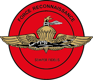 US Marines Force Reconnaissance Logo Vector