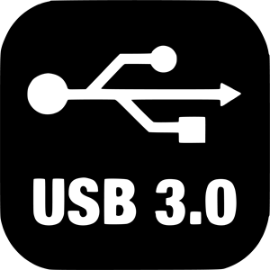 USB 3.0 Logo PNG Vector