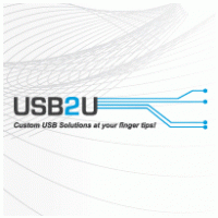USB2U Logo PNG Vector