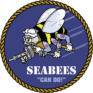 USN Seabees Logo PNG Vector