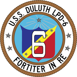 USS DULUTH LPD-6 Logo Vector