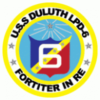 USS Duluth LPD-6 Seal Logo PNG Vector
