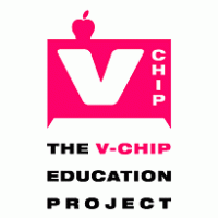 V-chip Education Project Logo Vector