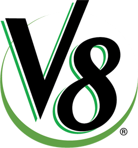 V8 Logo Vector