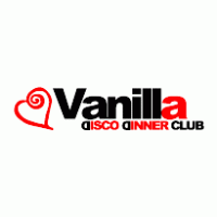 VANILLA DISCO DINNER CLUB Logo Vector