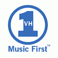VH1 Music First Logo Vector
