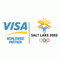 VISA - Partner of Salt Lake 2002 Logo Vector