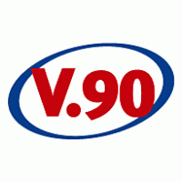V.90 Logo PNG Vector