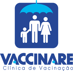 Vaccinare Clínica de Vacinação Logo Vector