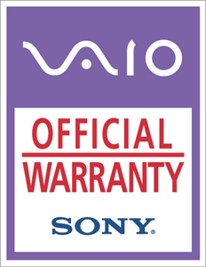 Vaio - Official Warranty Logo PNG Vector