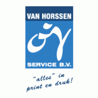 Van Horssen OJ Service Logo PNG Vector