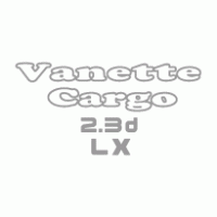 VanetteCargo 2.3d LX Logo PNG Vector