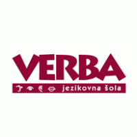 Verba, Jezikovna Sola Logo Vector