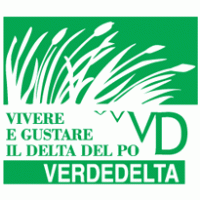 Verde Delta_vivere e gustare il Delta del Po Logo PNG Vector