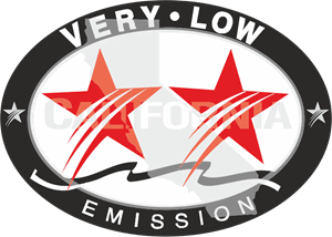 Very Low Emission Logo Vector