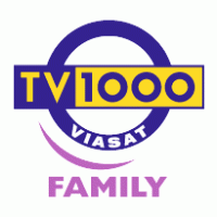Viasat TV1000 Family Logo PNG Vector