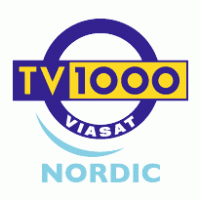 Viasat TV1000 Nordic Logo PNG Vector