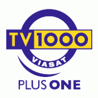 Viasat TV1000plusone Logo PNG Vector
