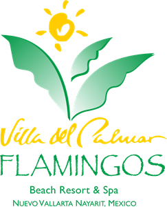Villa del Palmar FLAMINGOS Logo PNG Vector