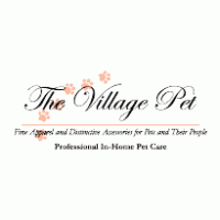 Village Pet Logo PNG Vector