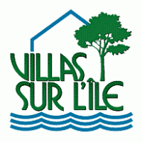 Villas Sur L'Ile Logo Vector