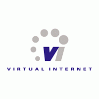 Virtual Internet Logo Vector