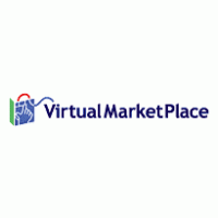 Virtual Market Place Logo Vector