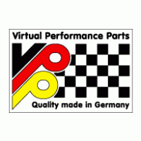 Virtual Performance Parts Logo Vector