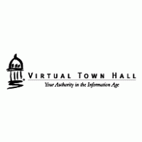Virtual Town Hall Logo Vector