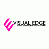 Visual Edge Logo Vector