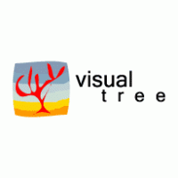 Visual Tree Logo PNG Vector