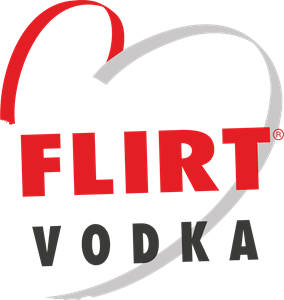 Vodka Flirt Logo PNG Vector