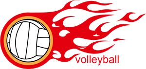 Volleyball Logo PNG Vector